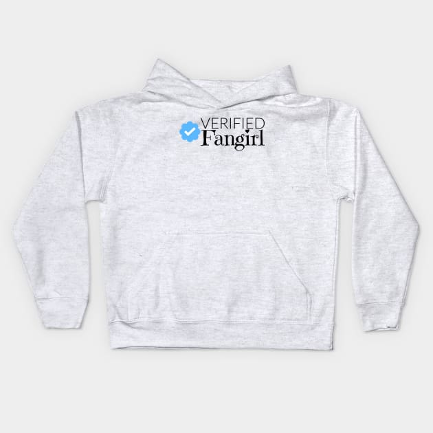 Verified Fangirl - Shipper Kids Hoodie by FangirlFuel